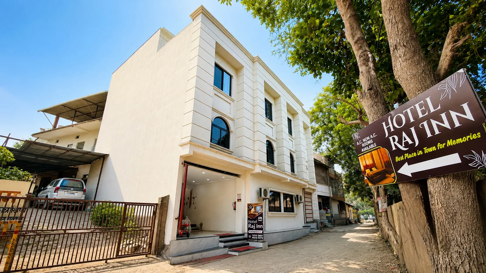 Hotel Main Building Facade